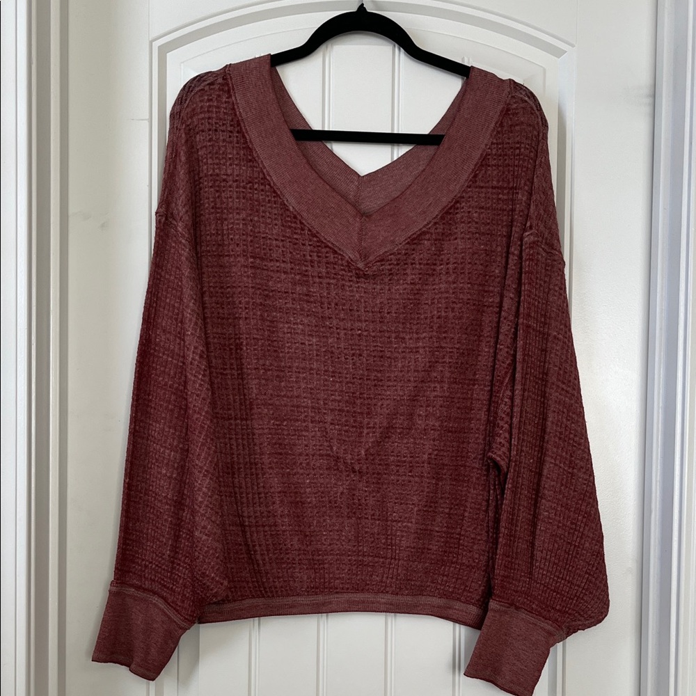 Free People long sleeve top